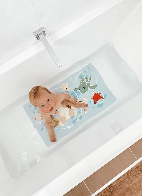 Dreambaby Anti-Slip Bath Mat with Room & Bath Thermometer