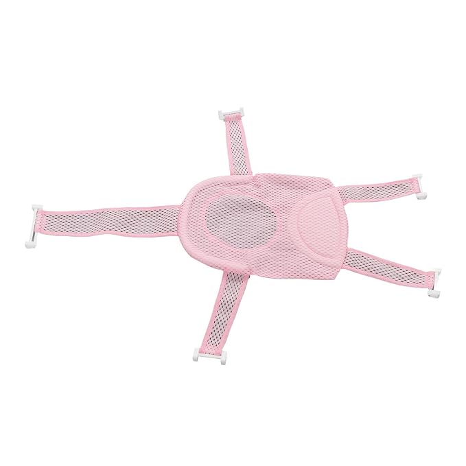 Baby Bath Seat, Adjustable Quick Drying Mesh Support Infant Bathtub Sling for Newborns Toddlers Shower Bathing