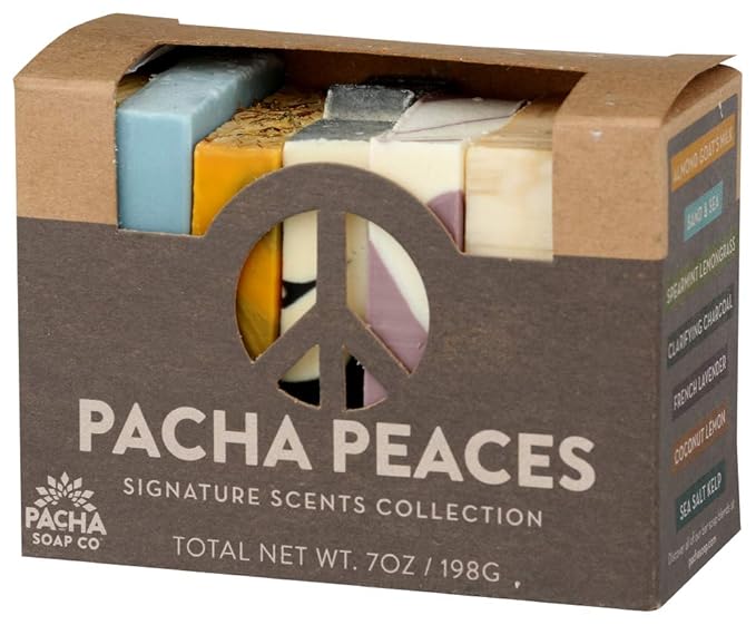 Pacha Soap Calm Peaces Bar Soap, 7 Oz