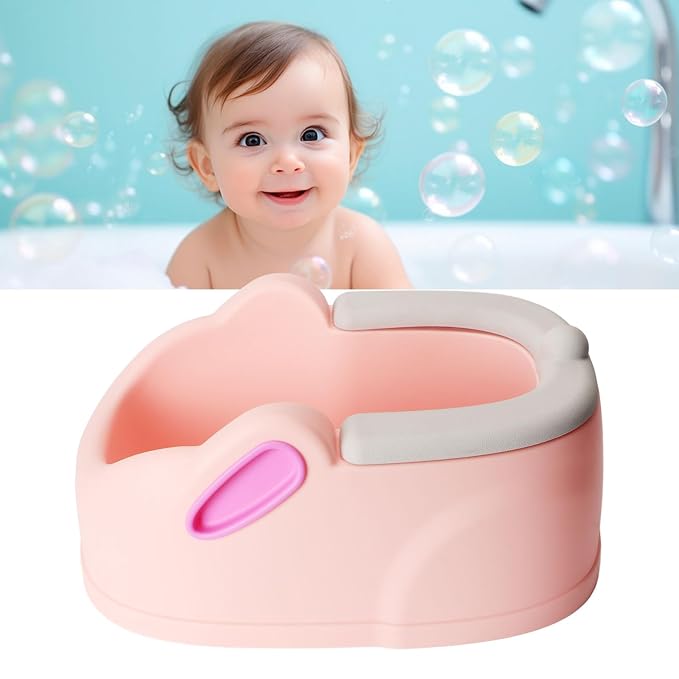 Baby Butt Washing Basin Ergonomic PP PU Washing Seat Portable Lightweight Basin for Newborn Infant Toddler Kids