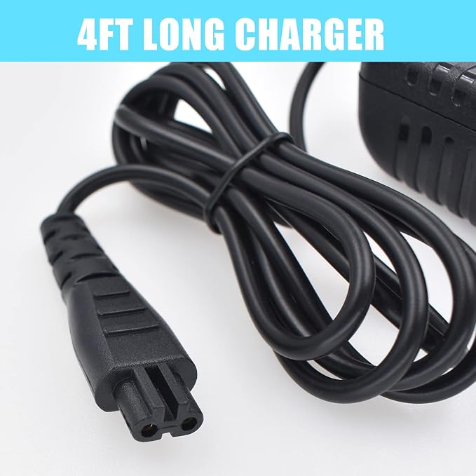 Replacement Charger for Remington HC4250 HC5870 PF7500 PF7600 PG6250 PG6255 PG6170 PG6171 XR7000 XF8550 XF8700 XR1400 XR1430 HC5950 Shaver Charger Cord 5V