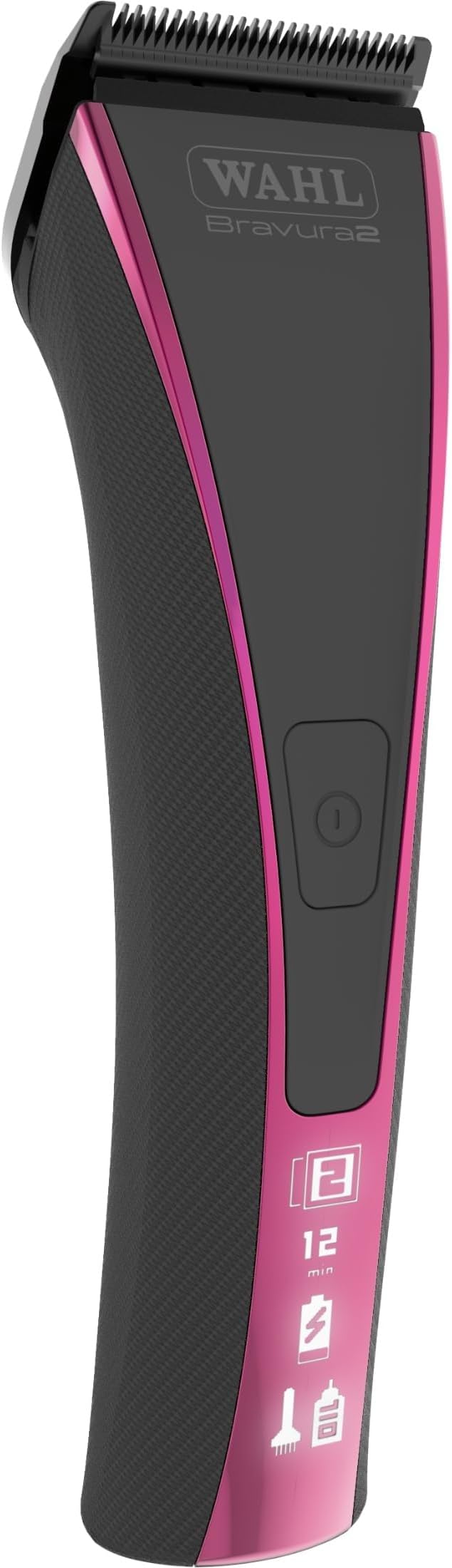 Wahl Pro Animal Bravura2 - Cordless Professional Pet Clipper for Dogs, Cats & Horses - Multi-Speed - Durable & Easy to Carry - USB Charging - Travel-Friendly - Comfortable Grip - Brilliant Rose