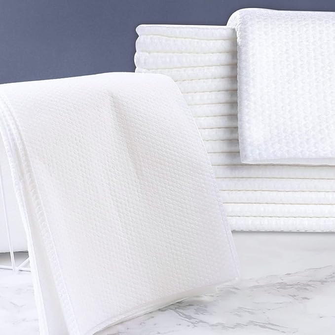 25pc Disposable Bath Towels Durable Large Portable Thicken Camping Towels Quick Dry, Absorbent,Ultra Soft for Travel Hotel Swimming Gym Sauna Spa Pet Sports Hiking Beach Spa 39.3''X 27.5''