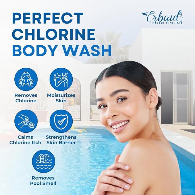 Swimmers Shampoo – Chlorine Removal Body Wash – Natural Face & Body Soap Bar – Removes Chlorine, Salt, Bromine, Hard Water & Sunscreen – Gentle Moisturizing After Swim Care – Made in USA for All Ages
