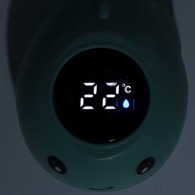 Blue Whale Bath LED Display Temperature for Bathtub Floating Toddler Pool Toy Alert