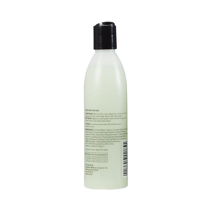 McKesson Body Wash and Shampoo with Aloe, Cucumber Melon Scent, 8 oz, 1 Count