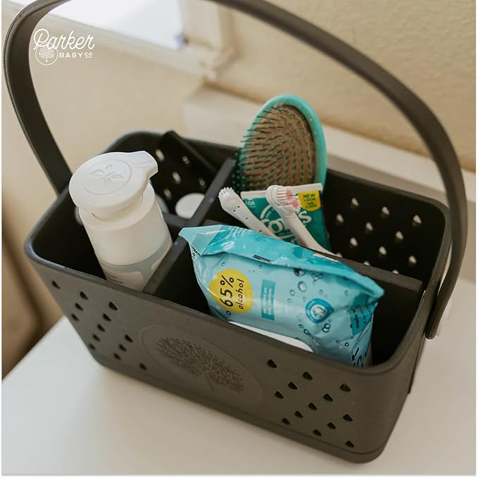 Parker Baby Bath Caddy Inserts | Matching Color Divider for our Large Shower Caddy Organizer | Makes Multiple Adjustable Compartments