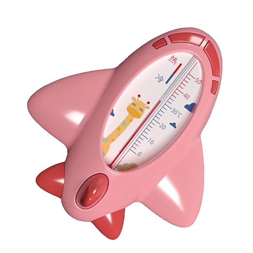 Baby Bath Thermometer, Infant Bath Thermometer Airplane Shape Lovely Multifunctional Infant Water Temperature Thermometer ()