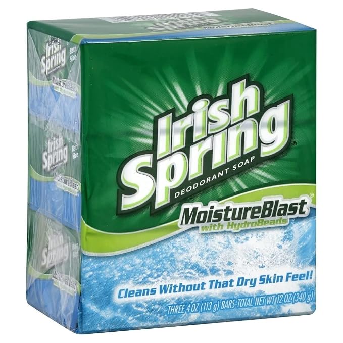 Irish Springs Moisture Blast 3 Pack