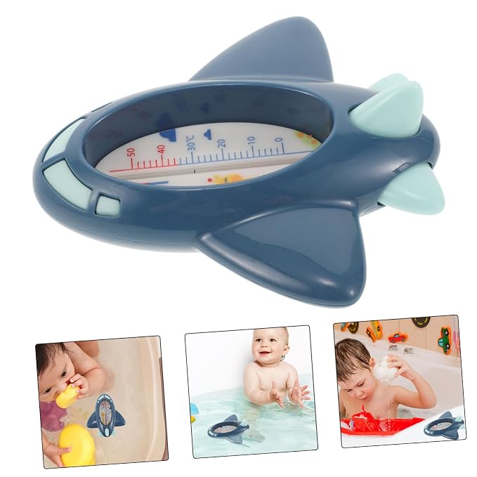 Toddmomy Bath Thermometer Accurate Tub Temperature Gauge for Newborns Toddlers Easy Read Display Bath Temperature Toy Monitor Decorative Thermometer