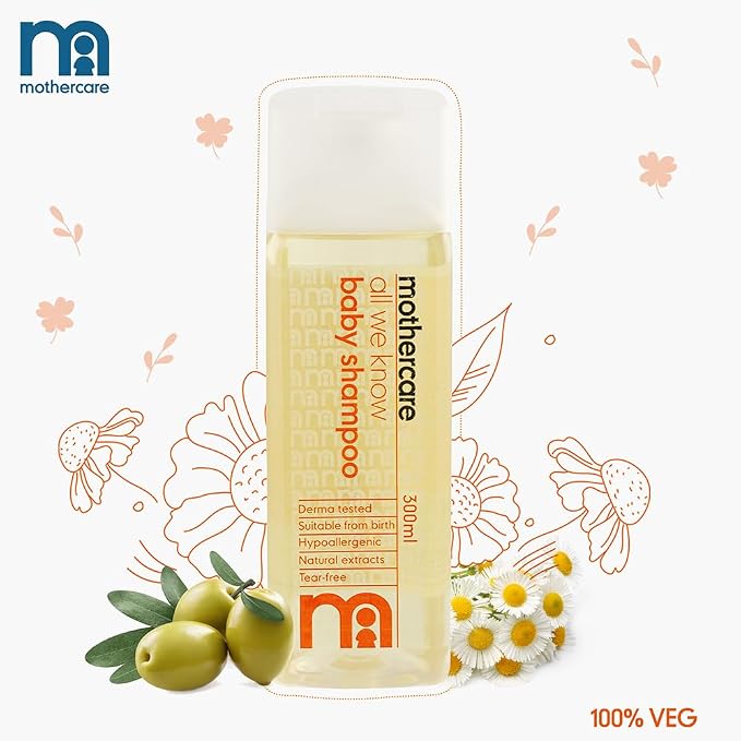 Mothercare All We Know Baby Shampoo - Pack Of 1, 300ml