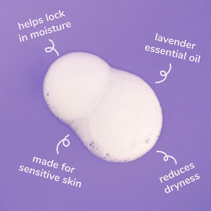 Arau Baby Foam Body Soap Lavender Scent, Natural Plant Based Baby Wash, No Artificial Fragrance or Additives, Gentle for Baby’s Sensitive Skin, Nourishing and Easy Rinse, 15.21 Fl Oz, 3 Pack