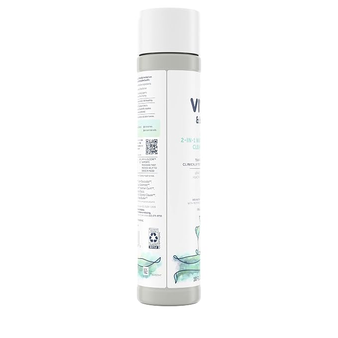 Vivvi & Bloom Gentle 2-in-1 Baby Wash & Shampoo Cleansing Gel, Leaves Sensitive Skin Feeling Healthy & Moisturized, Fragrance-Free, Formulated Without sulfates, paraben, & Dyes, 10 fl. Oz