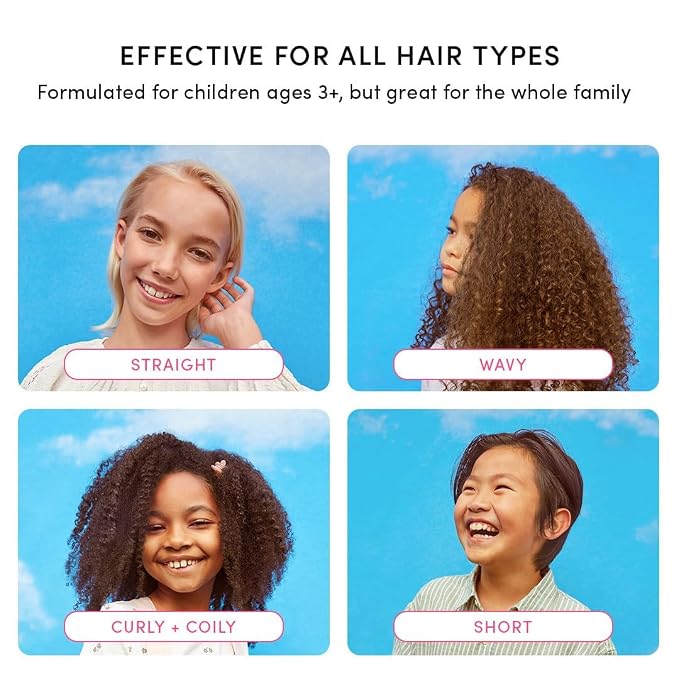 Evereden Kids Shampoo & Conditioner Refills | Dermatologist-Tested, EWG Verified, No Silicones | Detangling Haircare with Plant Protein Peptides & Argan Oil | Vegan, Sulfate & Paraben-Free, Ages 3+