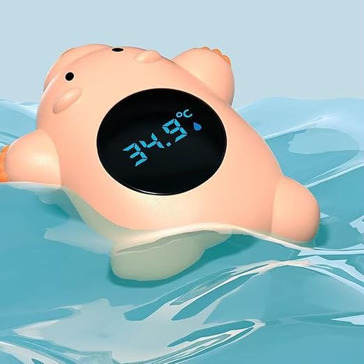 Kids Bath Water Gauge | Digital Waterproof Accurate Safety - Bear Bath Water Meter for Child,for Boys Girls Daycare Hospital Home Outdoor Bathtub Shower