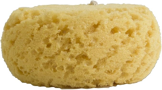 GROOVI BEAUTY Foam Body Sponge for Exfoliating Large Scrubber for a Relaxing Shower or Bath, Pack of 2