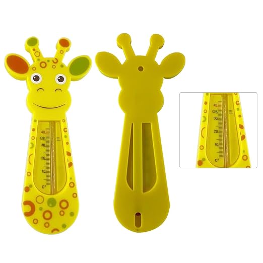 Cute Giraffe Baby Bath Temperature Thermometer | Baby Bath Thermometer,Safety Floating Bath Thermometer for Baby Newborn,Baby Bathtub Thermometer Fun Bath Toy