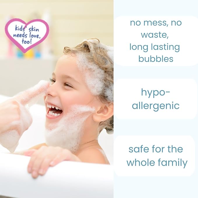 TruKid Bubble Podz Bubble Bath for Kids, Toddlers, & Babies, Tear Free Gentle & Refreshing Bath Bomb for Sensitive Skin with Natural Moisturizers, Non-Toxic, pH Balanced, Vanilla Scent (24 Podz)