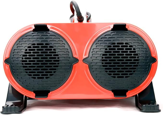 shernbao High Velocity Professional Dog Pet Grooming Hair Drying Force Dryer Blower 6.0HP (DHD-2400F) | 6.0HP powerful blower force dryer, professional pet hair drying machine for dogs, orange color, model DHD-2400F