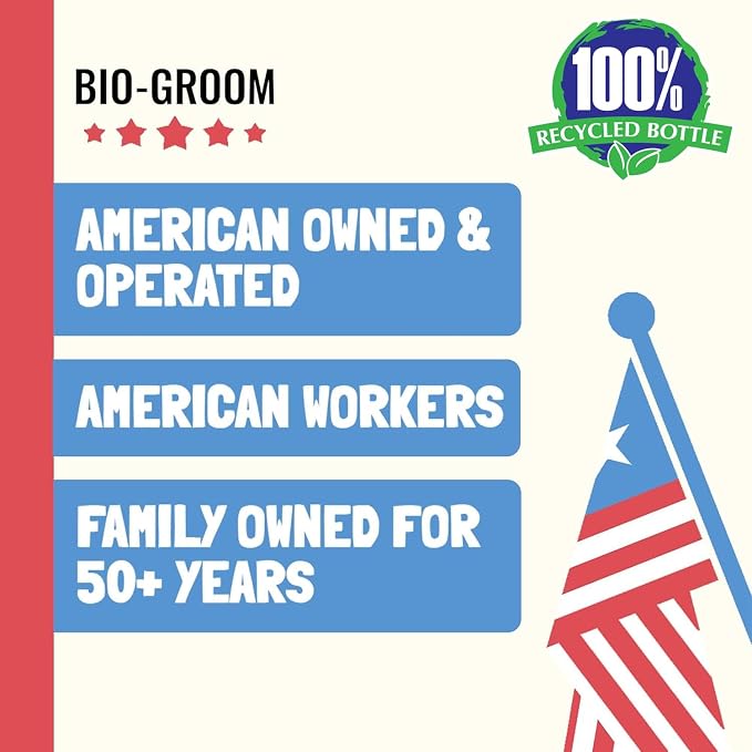 Bio-Groom Oatmeal Dog Shampoo - for Allergies and Itching, Cruelty-Free, Dog Bathing Supplies, Puppy Shampoo for Sensitive Skin, Made in USA, Anti-Itch Dog Products - 5 Gallons | Cruelty-Free, Dog Bathing Supplies, Puppy Shampoo for Sensitive Skin, Mad...