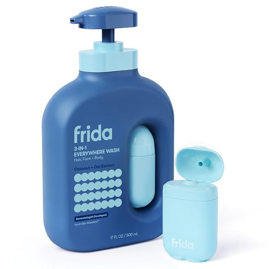 Frida for Kids 3-in-1 Hair Face & Body Wash for Kids, 17 oz