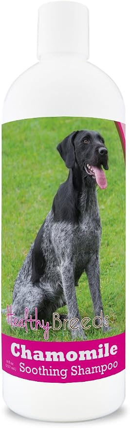 Healthy Breeds German Wirehaired Pointer Chamomile Soothing Dog Shampoo 8 oz