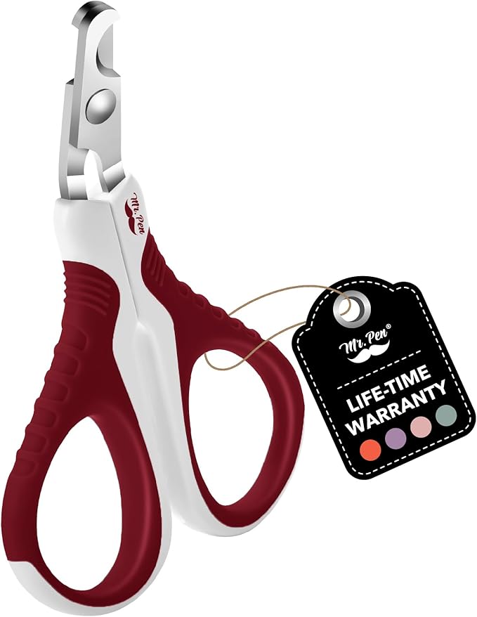 Mr. Pen- Cat Nail Clipper, Stainless Steel | Professional Sharp Cat Claw Trimmer for Small and Medium Cats, Pet Nail Clipper with Sturdy Non Slip Handle