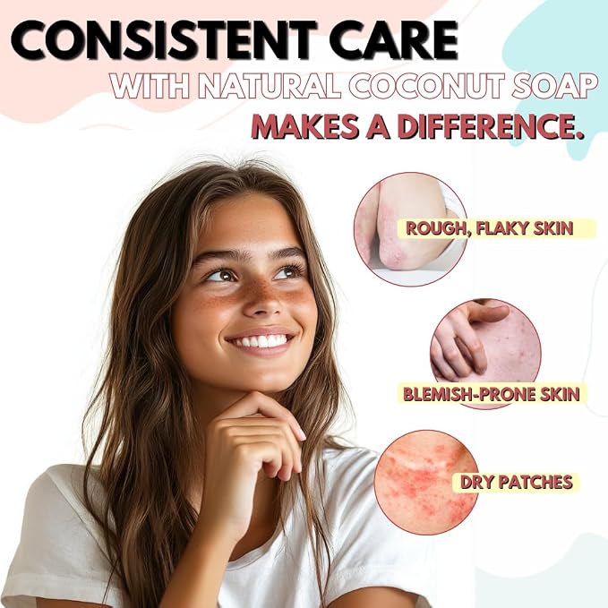 KELEBS Unscented Kids Soap Bar 2-Pack – Organic & Gentle Trio Oil Body Wash for Children – Soothes Dry & Delicate Skin – Only 7 Natural Ingredients