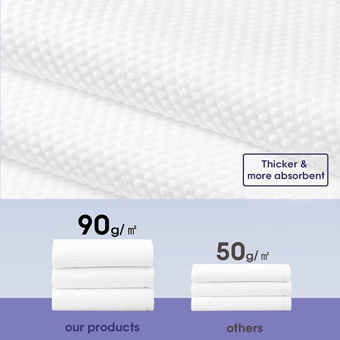 10 Pack Disposable Travel Bath Towels Sheets Extra Large 55"x27.5",Soft Disposable Dry Towel Washcloths Shower Towels for Body Travel Bathroom,Quick Dry Camping Towel Hair Swimming Gym Pet Towels