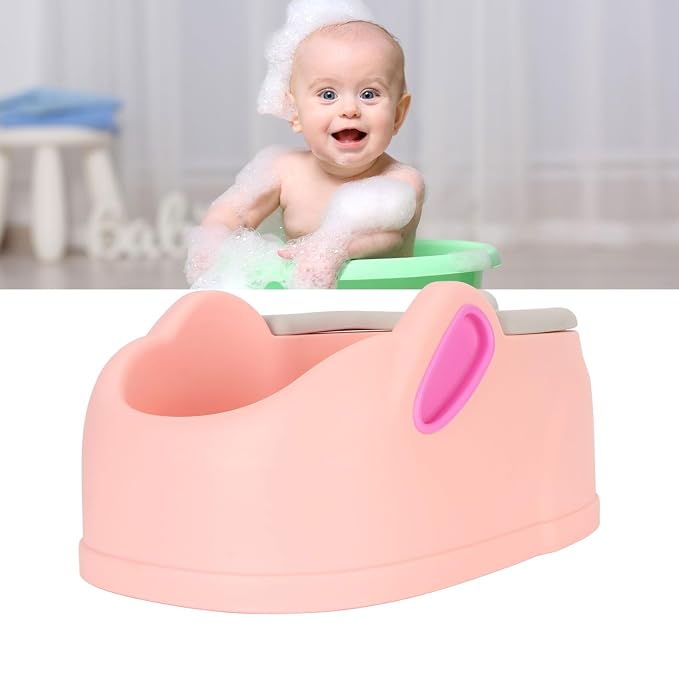 Ergonomic Baby Butt Washing Basin, Portable Lightweight Baby Boys and Girls Butt Bath Washing Seat for Newborns, Infants and Toddlers