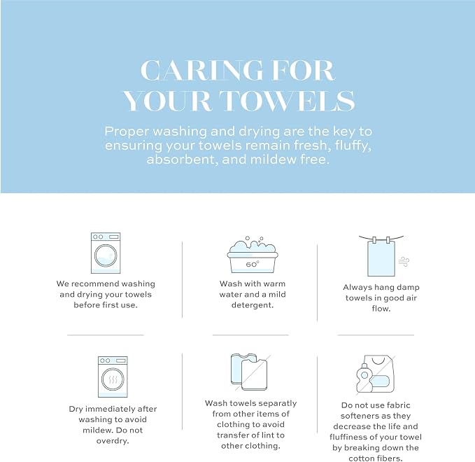 White Classic Luxury Bath Towels Set of 4 Large - 700 GSM Cotton Ultra Soft Bath Towels 27x54 | Highly Absorbent and Quick Dry | Hotel Towels for Bathroom Luxury, Plush Shower Towels, Brown