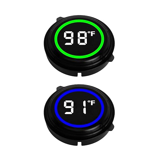 2 Pack Waterproof Floating Water Thermometer for Ice Bath, Swimming Pool, Bathtub