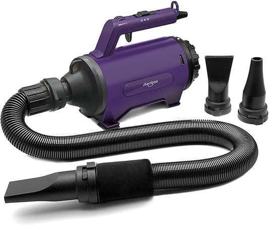 Dog Dryer High Velocity Professional Dog/Pet Grooming Force Hair Dryer/Blower