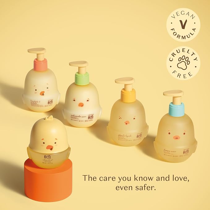 O Boticário Boti Baby Conditioner, Hypoallergenic, Vegan, Alcohol Free, Paraben Free & Dye Free, 200ml