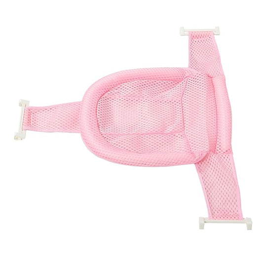 HEMOTON Secure Baby Bathing Bath Seat Net Non-Slip Bath Mat for Infant Baby Tub Support