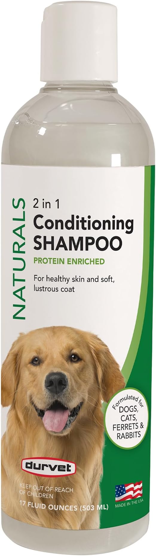 Durvet Naturals Conditioner Shampoo, 17-Ounce