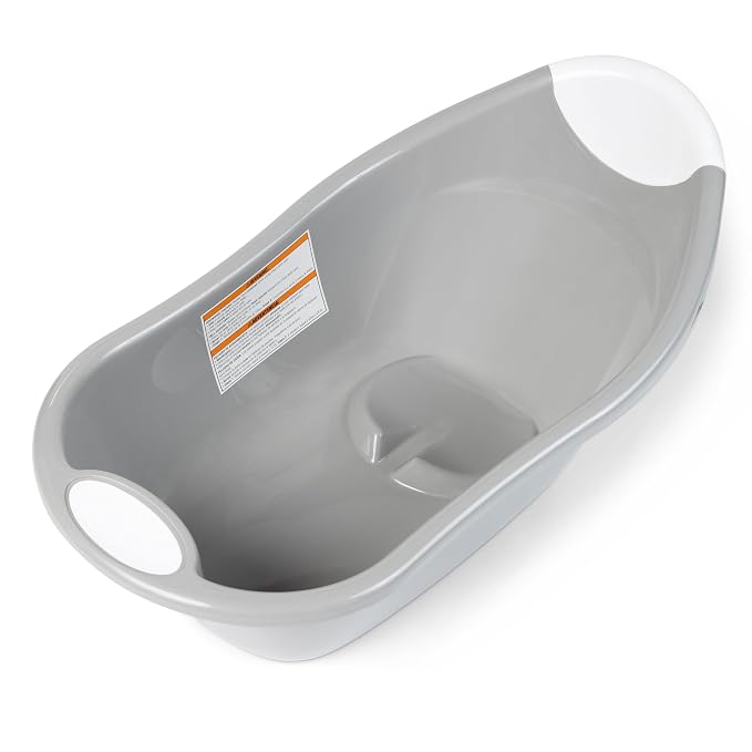 Regalo Baby Basics Infant Bath Tub with Air Mesh Sling, Adjustable Baby Bathtub for Newborn to Toddler, Baby Bath Seat Support, Easy Clean with Drying Hook