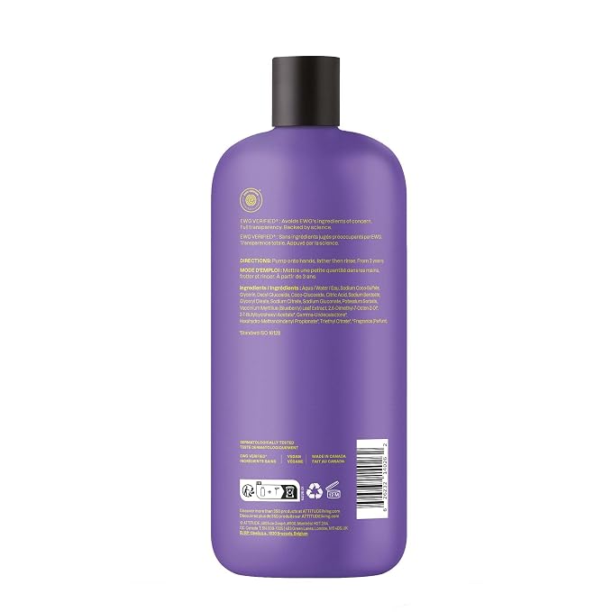 ATTITUDE Foaming Hand Soap for Kids Refill, EWG Verified, Dermatologically Tested, Plant- and Mineral-Based Ingredients, Vegan, Vanilla & Pear Scent, 30 Fl Oz