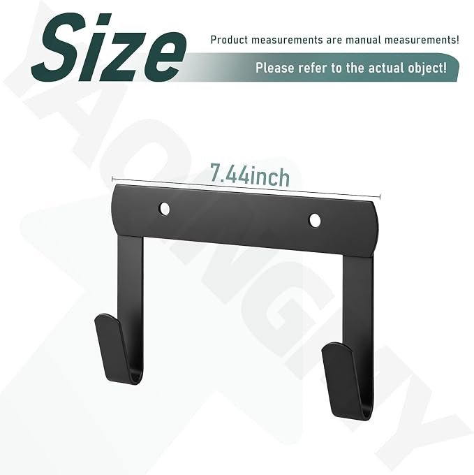 Dryer Wall Mount Bracket/Heavy Duty Pet Hair Dryer Holder Compatible with K9 Dryers and Dog Grooming Station-DogGrooming Supplies/Accessories (Black)
