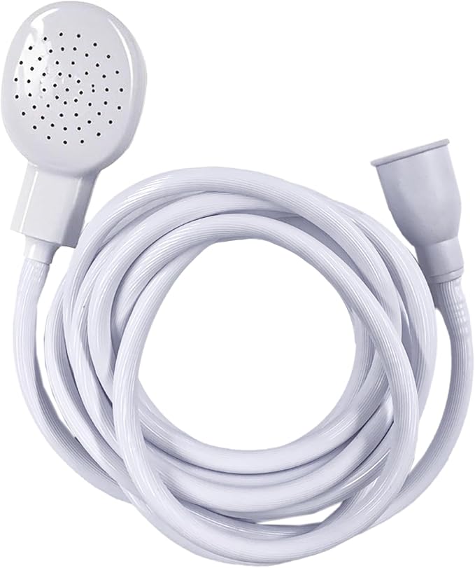 16.40ft/5m Sink Spray Hose, Portable Shampoo Sprayer, Shower Head Spray Hose for Bathing Baby, Pets, Washing Hair, Rinsing Vegetables, Utility Sink