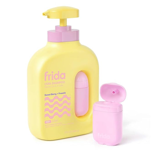 Frida for Kids Curl Shampoo for Kids, Curly Hair Care, 17 oz
