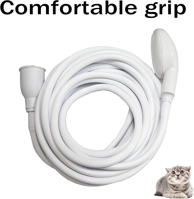 5m/16.4ft Portable Sink Hose Faucet Sprayer Sink Spray Rubber Hose Shampoo Sprayer Handheld Faucet Shower for Pets, Bathing Baby, Washing Hair, Rinsing Vegetables