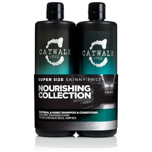 TIGI Catwalk Oatmeal & Honey Shampoo and Conditioner, Set
