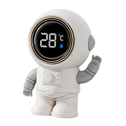 Baby Bath Thermometer Digital Water Thermometer Waterproof for Bathtub Infant Bathroom Household- Astronaut