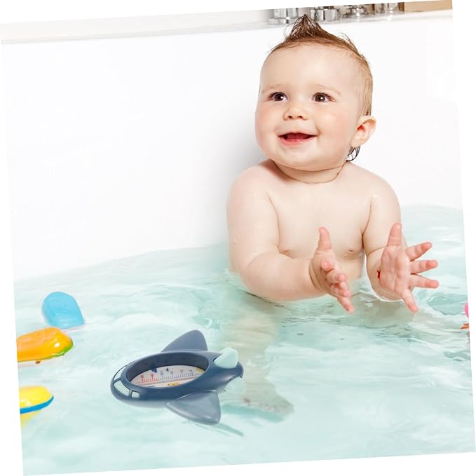 Toddmomy Bath Thermometer Accurate Tub Temperature Gauge for Newborns Toddlers Easy Read Display Bath Temperature Toy Monitor Decorative Thermometer