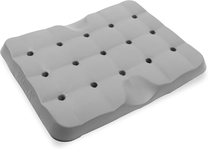 KMINA Shower Seat Cushion, Lightweight Waterproof Foam and Slip-Resistant, Kneeling Pads for Gardening, Patented, Made in Europe