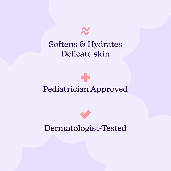 Hello Bello Ultra-Hydrating Baby Shampoo & Body Wash, Soft Lavender Scent, Tear Free & Safe for Sensitive Skin, Dermatologist Tested & Pediatrician Approved, 10oz Bottle