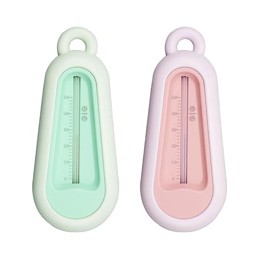 Baby Bath Bathtub Thermometer Water Temperature Meter Baby Care Accessories Temperature Test Sensor for Infants Toddlers Thermometer for Home Kids Indoor Infant Toddlers