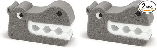 Genuine Fred Bath Biters, Children's Bath Sponge, Hippo (Pack of 2)