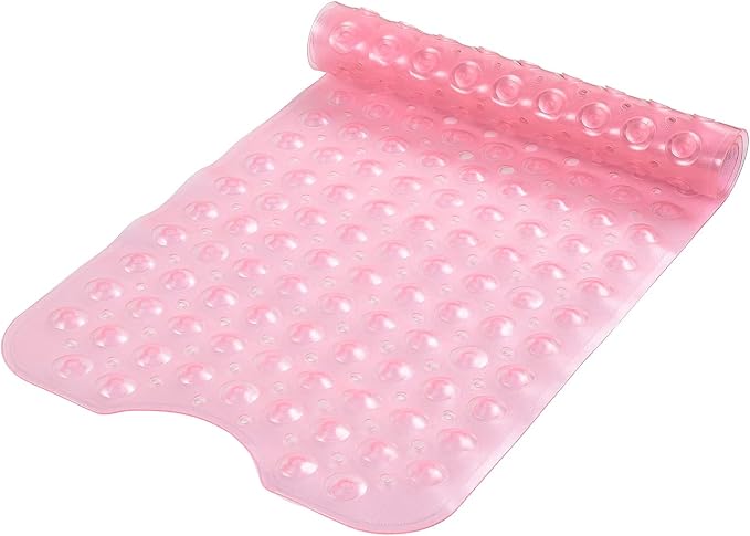 Sheepping Baby Bath Mat for Tub Non Slip Extra Long Cover Bathtub Mat for Toddler Kids 40 X 16 Inch - Eco Friendly Infant Bath Tub Mat with 200 Big Suction Cups,Machine Washable Shower Mat